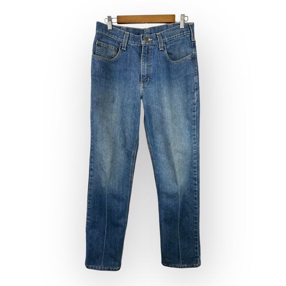 Carhartt Mens 32x32 Straight Leg Traditional Fit Elton Jean Trailblazer 101496 - Picture 1 of 10
